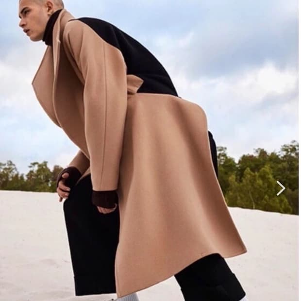 시스템 옴므 캠패인 코트 100사이즈