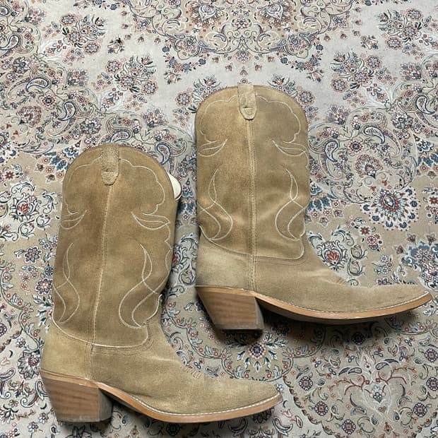 스웨이드 웨스턴부츠 10.5D