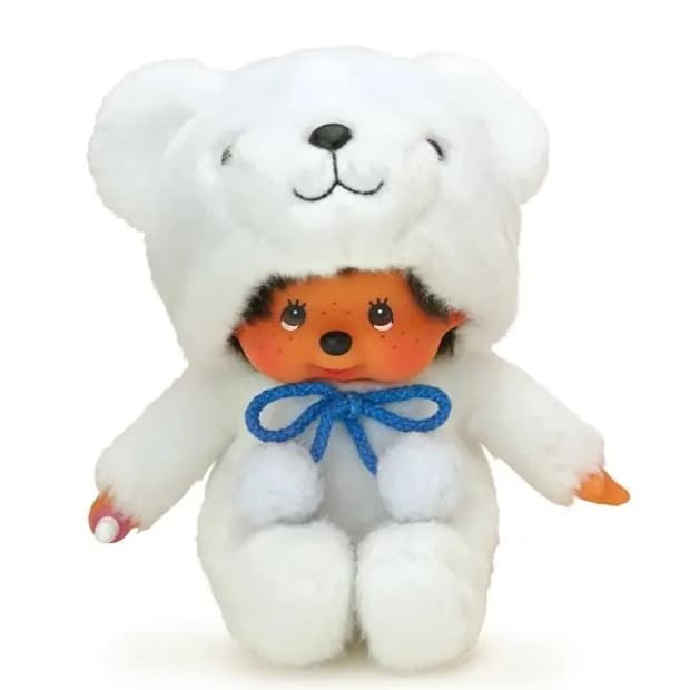 몬치치 화이트 북극곰 인형