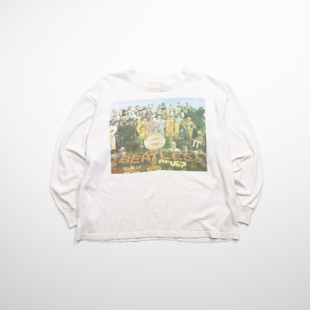 80s 비틀즈 페퍼 상사 롱슬리브 티셔츠