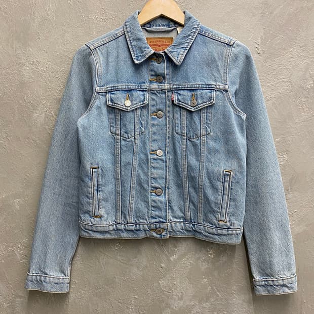[S] Levi's 리바이스 우먼스 3세대 연청 트러커 자켓