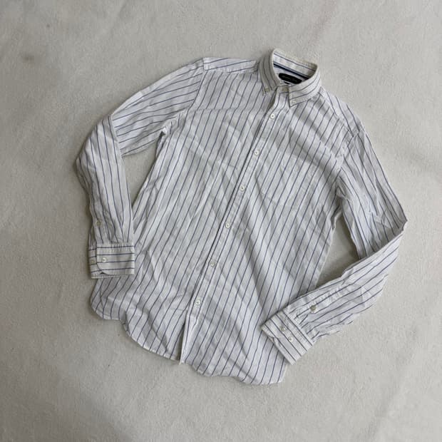 S 마시모두띠 스트라이프 셔츠 0319T