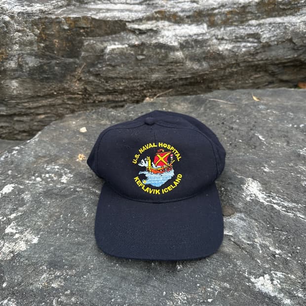 90's u.s naval hospital keflavik cap