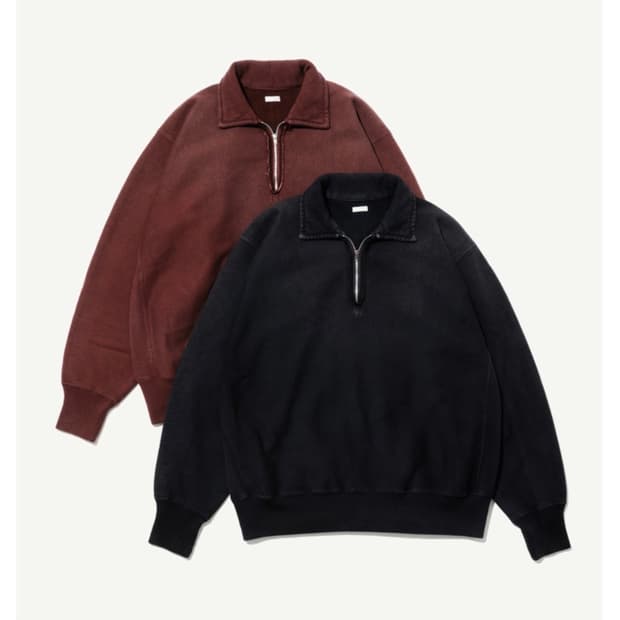 [구매] 아프레쎄 25aw 하프집업 블랙 (3)