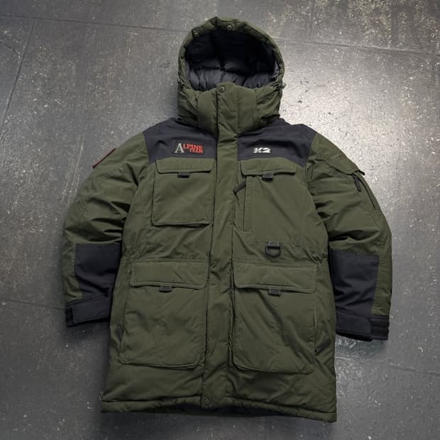 100 K2 알파인팀 대장급 패딩