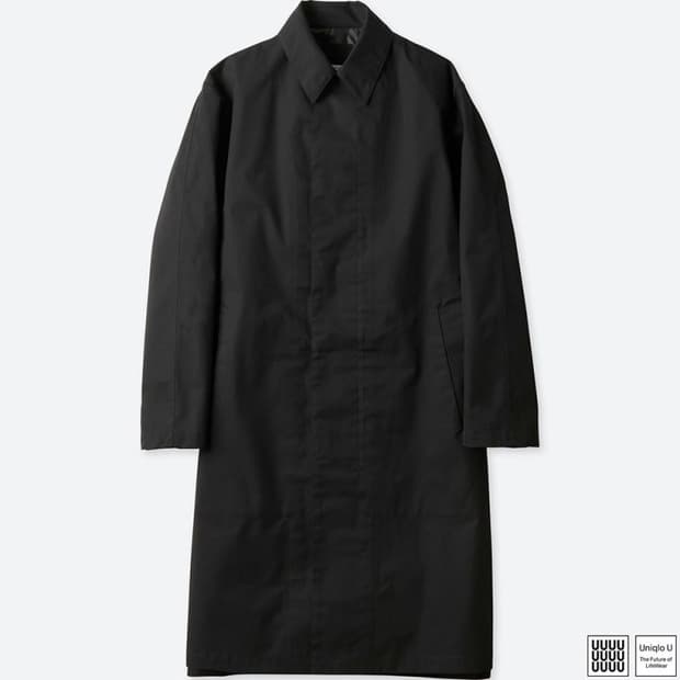 유니클로 U 17FW 블록테크 코트 L