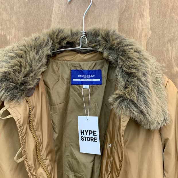 Burberry 버버리 블루라벨 퍼 블루종