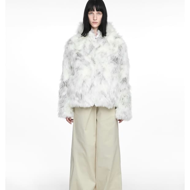 나체 리버시블 후디 퍼자켓