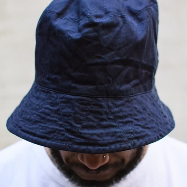 엔지니어드 가먼츠 버킷햇 navy