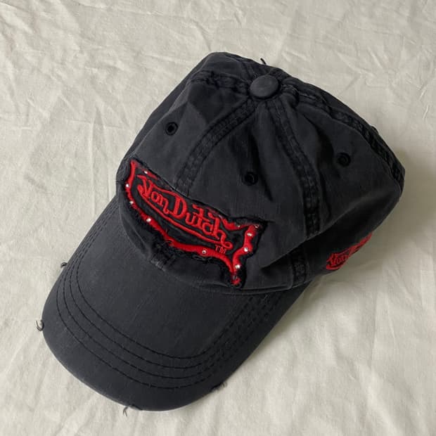 본더치 데미지 볼캡