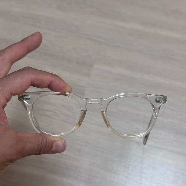 페이크미 로이 화이트 안경테