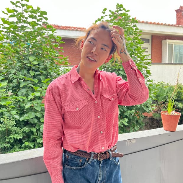 80s DOCKERS LEVIS 도커즈 리바이스 웨스턴 셔츠 