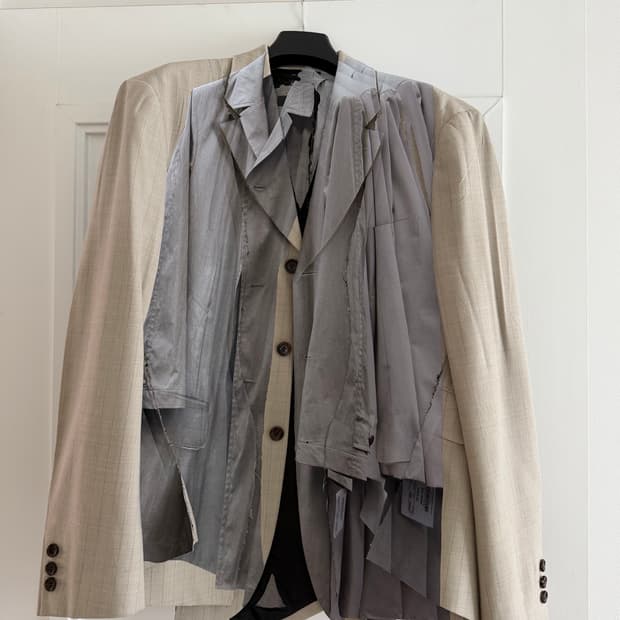 23FW꼼데가르송 옴므플러스 자켓 