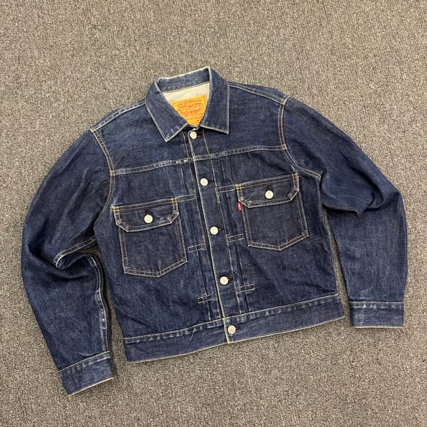 36)90’s 리바이스 빈티지 빅E 507 2st 데님자켓