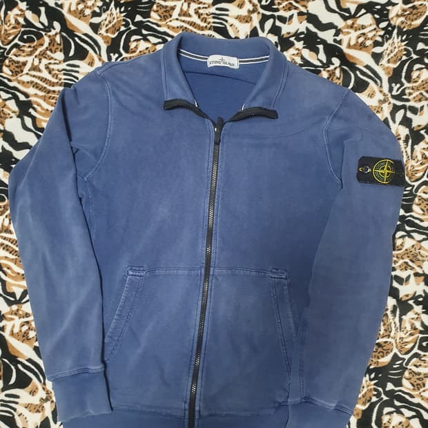 스톤아일랜드 네이비 집업