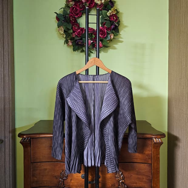 플리츠플리즈 주름가디건