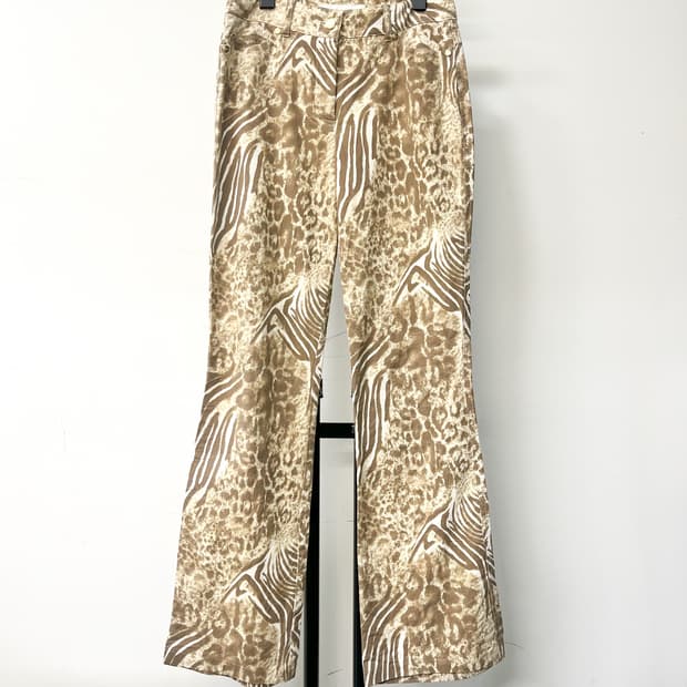 에스카다 애니멀 플레어 팬츠