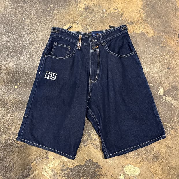 빈티지 00s 트리플 파이브 소울 데님 반바지 