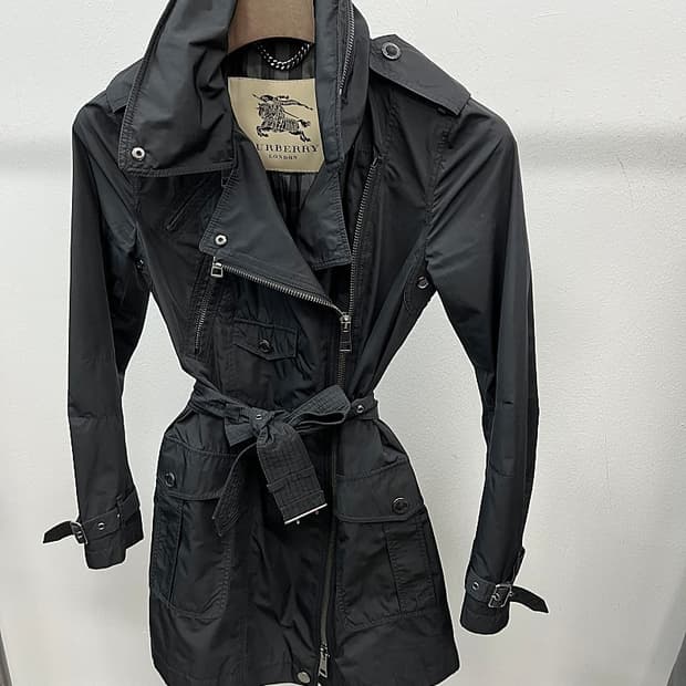 여) 버버리 나일론 트렌치코트