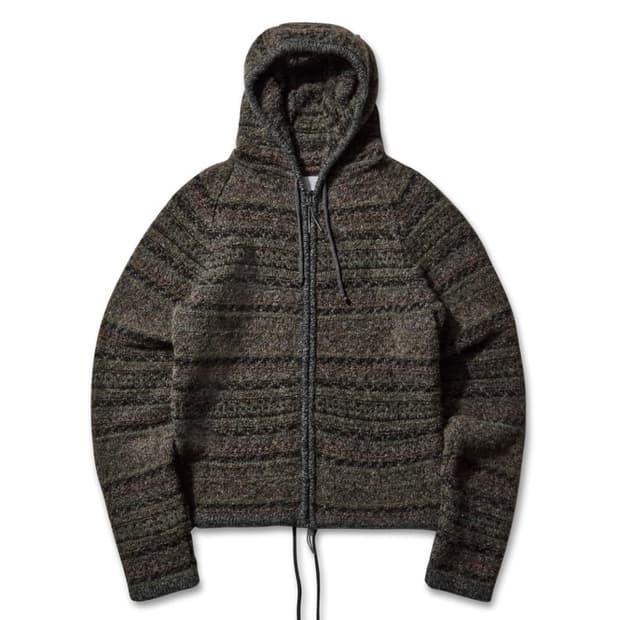 (L) 로아하이킹 펠티드 니트 후드집업