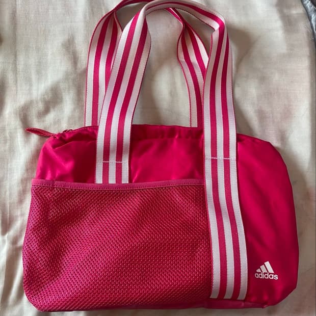 아디다스 핑크 갸루 가방 숄더백 y2k 빈티지