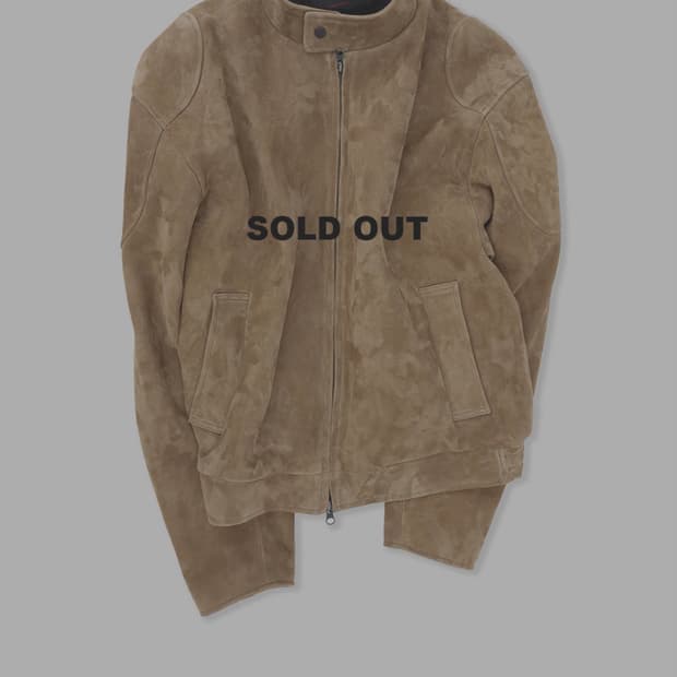 애니타임로릭 스웨이드 자켓