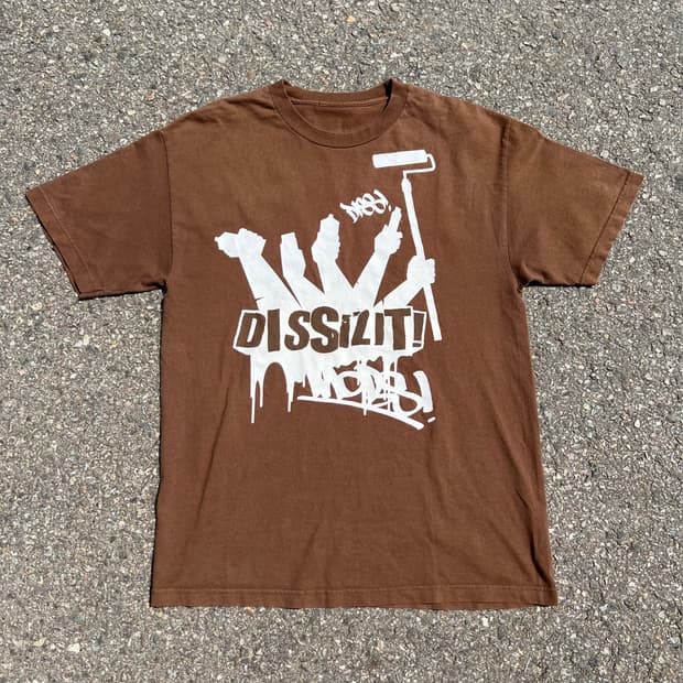 Dissizit 페인트 티셔츠