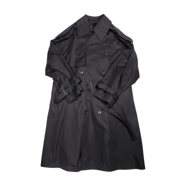 준지 | 17FW 컬렉션 낙하산 트렌치코트 | 블랙 | 44