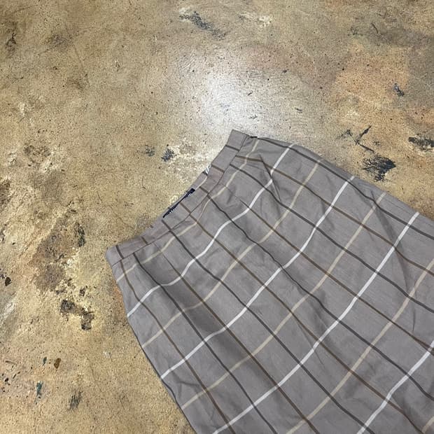 [정품] 버버리 체크 패턴 스커트