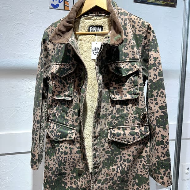 Ppfm 카모플라쥬 야상 자켓