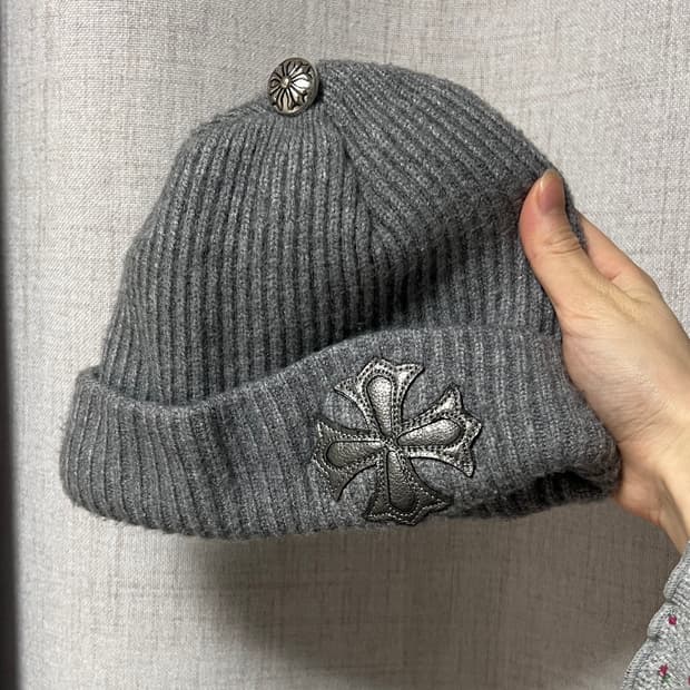 빈티지 회색 비니