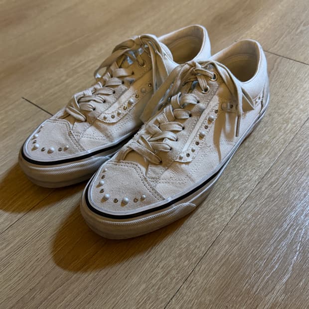 반스 올드스쿨 36 펄라이즈드 화이트 280