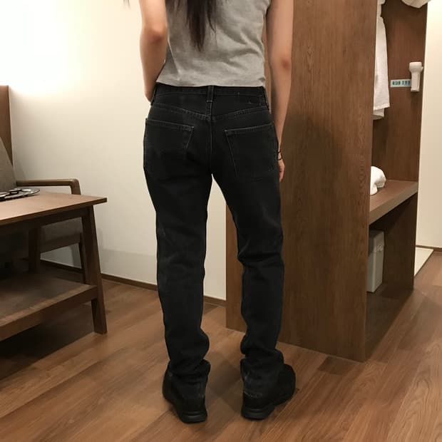 리바이스 501 JAPAN 00s 흑청 데님