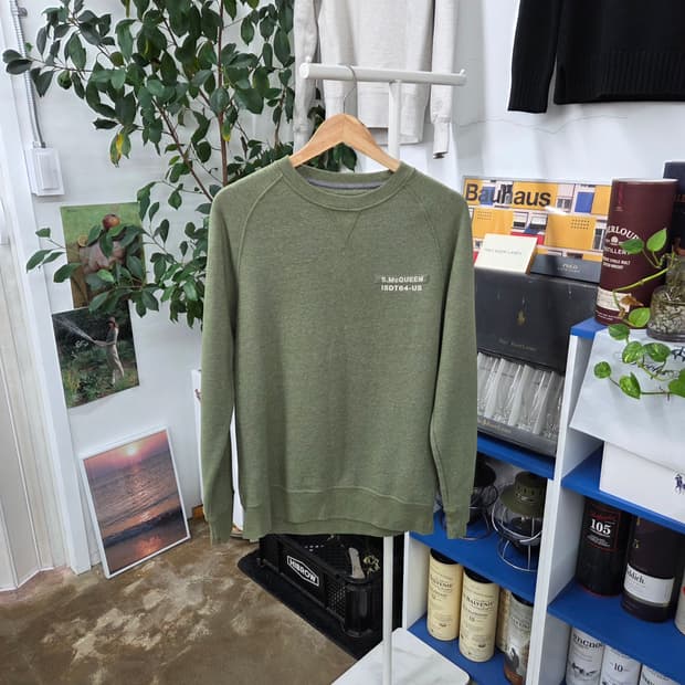 바버 스티브 맥퀸 스웻셔츠 L