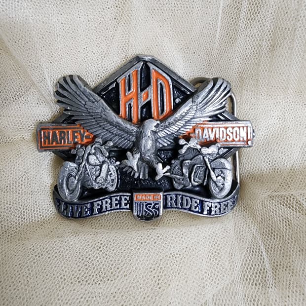 빈티지 할리 데이비슨 벨트 버클 1992 USA
