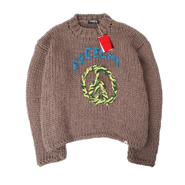 Eseelmi 에씰미 헤비 피쓰 스웨터 니트