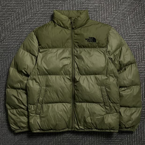 노스페이스 온 볼 마운틴 경량 다운 푸퍼 패딩 올리브o 4948