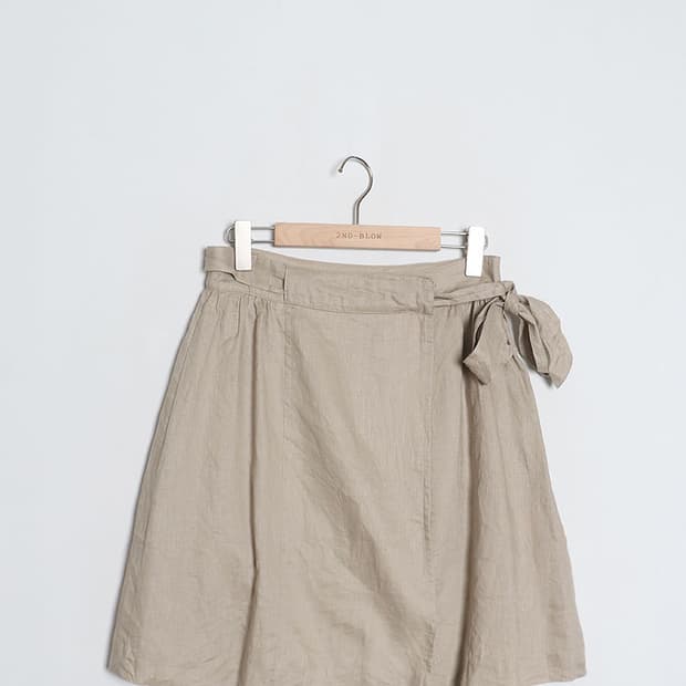 IENA Linen Wrap Skirt (26~27)