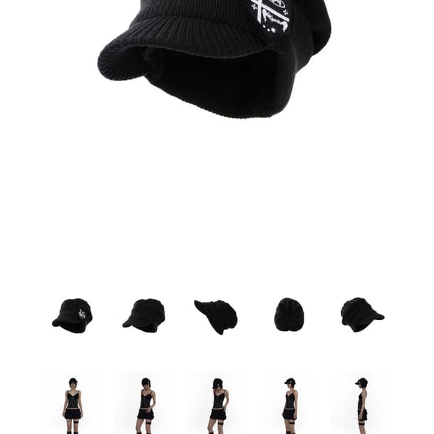 Kashiko knit cap 카시코 니트 캡