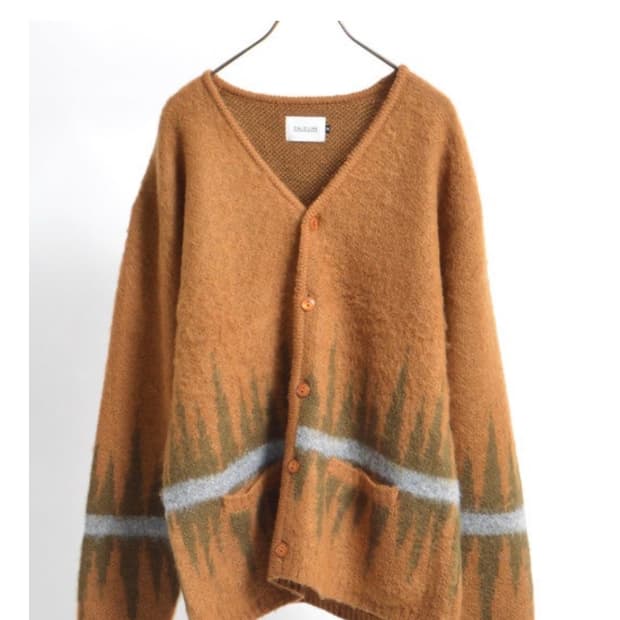 Cal o line 모헤어 가디건 