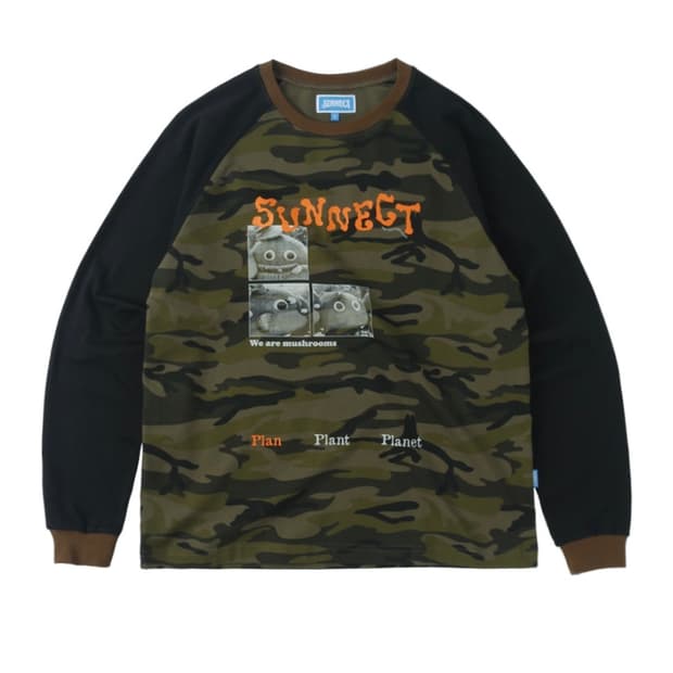 써넥트 레글런 카모 롱슬리브