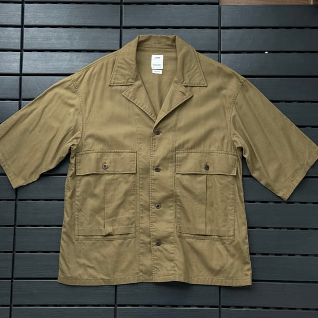 Visvim Cornet Shirt S/S 3사이즈 카키