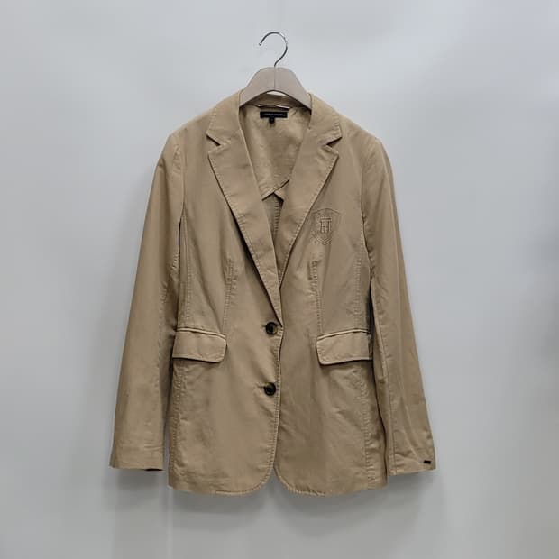TOMMY HILFIGER 타미힐피거 블레이저 자켓 / 여 4 베이지