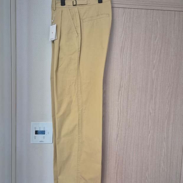 에드리엘로스 컴포트 와이드 치노 팬츠 베이지