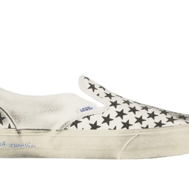 반스 비앙카 샹동 클래식 슬립온