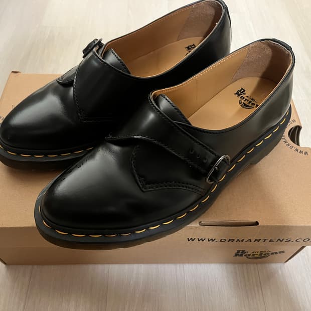 닥터마틴 아그네스 벨트 더비슈즈 uk5