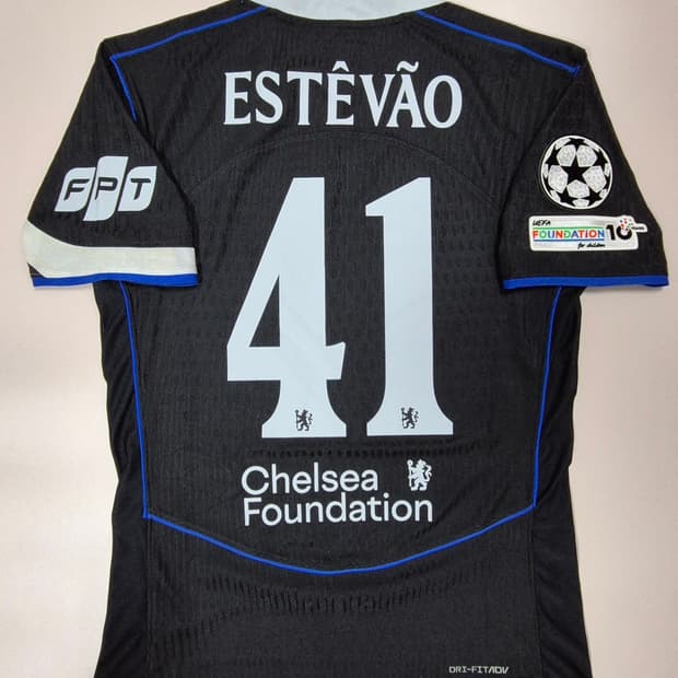 25-26시즌 첼시 써드 이스테방 M사이즈 유니폼 