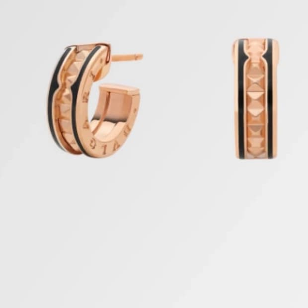 불가리 비제로원 귀걸이 이어링