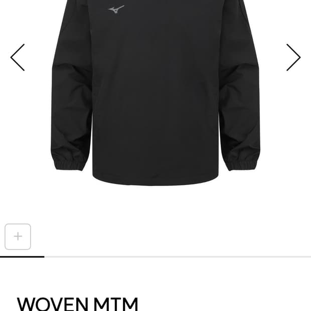 (새상품) 미즈노 우븐 MTM 블랙