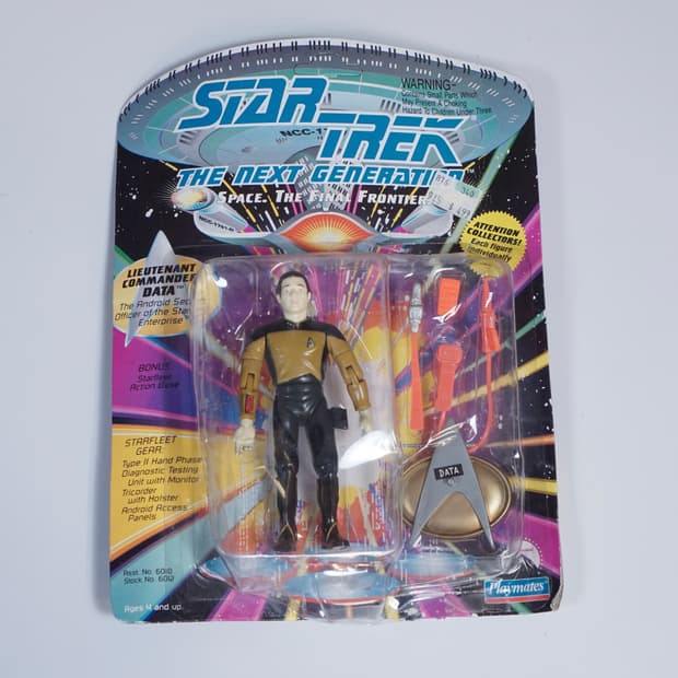 빈티지 소품 1994년 스타트렉 액션 피규어